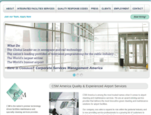 Tablet Screenshot of csmamerica.com